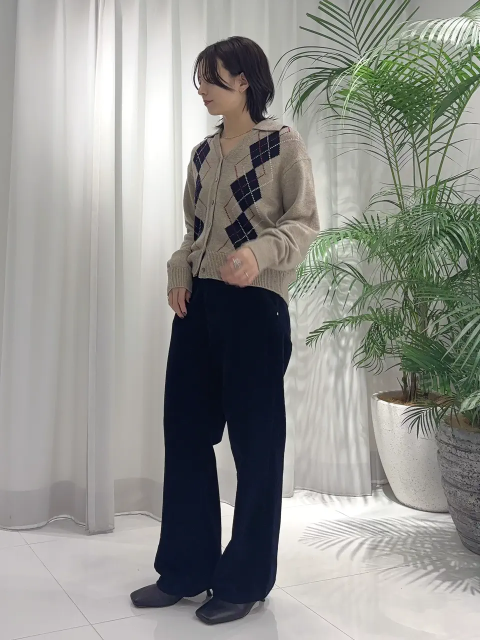 GRACE CONTINENTAL Hikaru Okada コーディネート画像