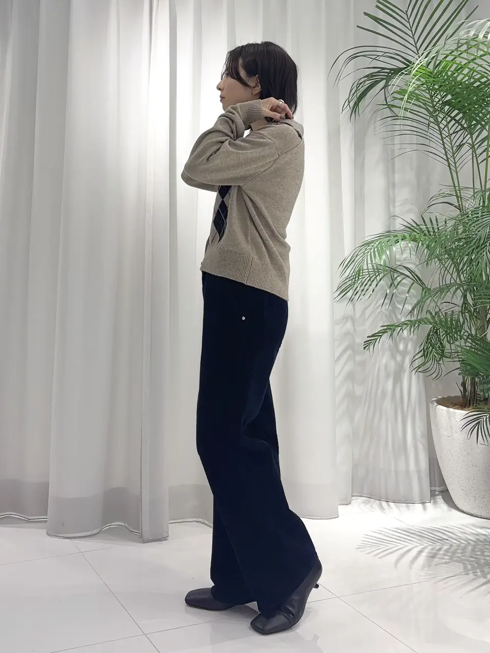 GRACE CONTINENTAL Hikaru Okada コーディネート画像