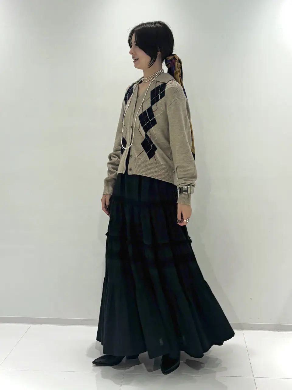 GRACE CONTINENTAL Hikaru Okada コーディネート画像