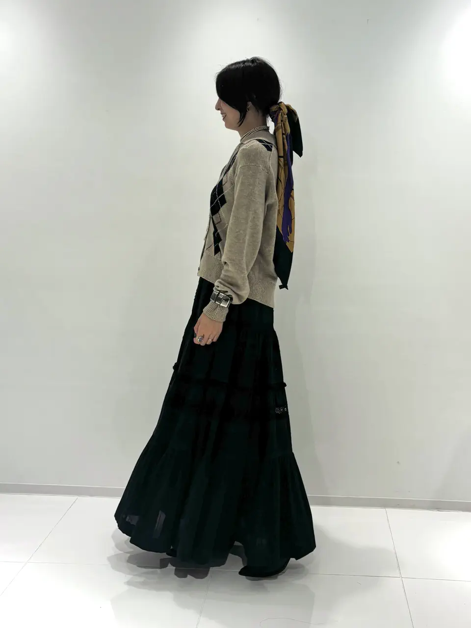 GRACE CONTINENTAL Hikaru Okada コーディネート画像