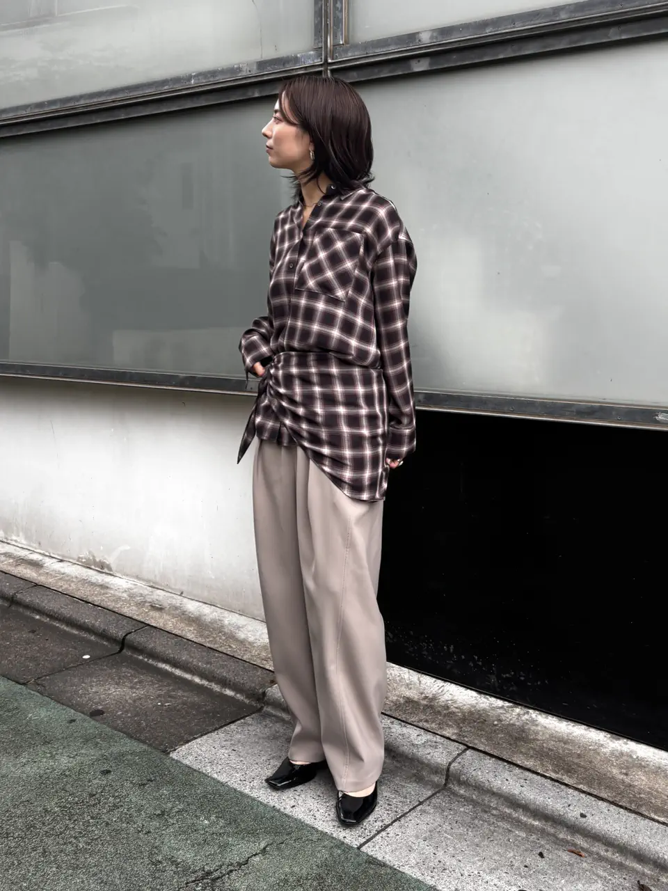 GRACE CONTINENTAL Hikaru Okada コーディネート画像