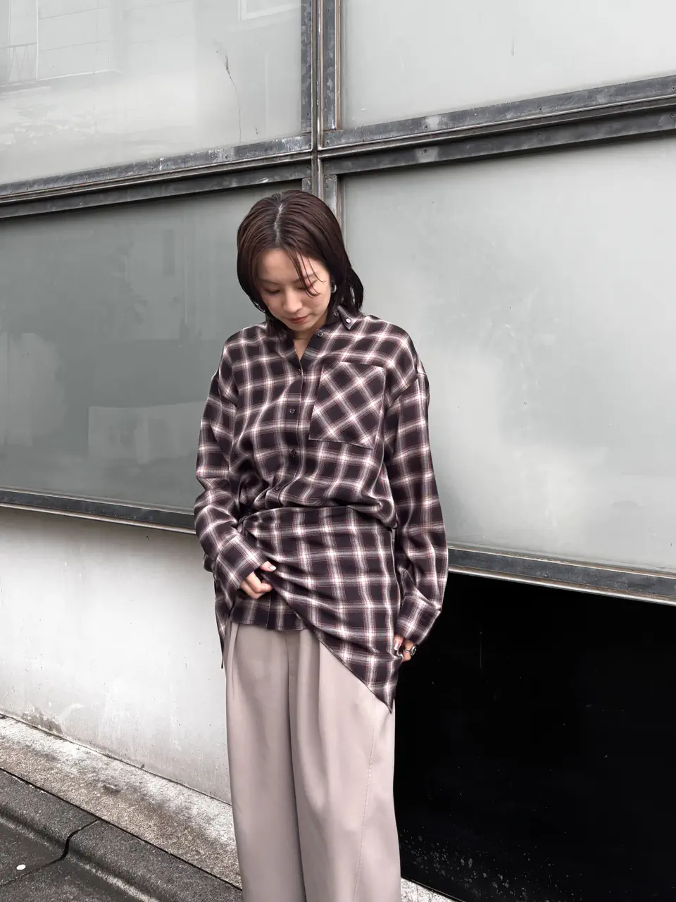 GRACE CONTINENTAL Hikaru Okada コーディネート画像
