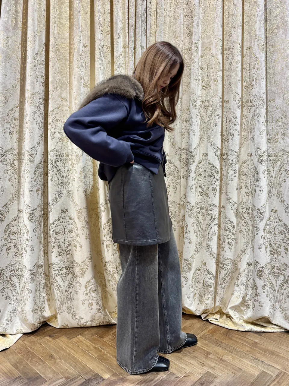 GRACE CONTINENTAL miyuki adachi コーディネート画像