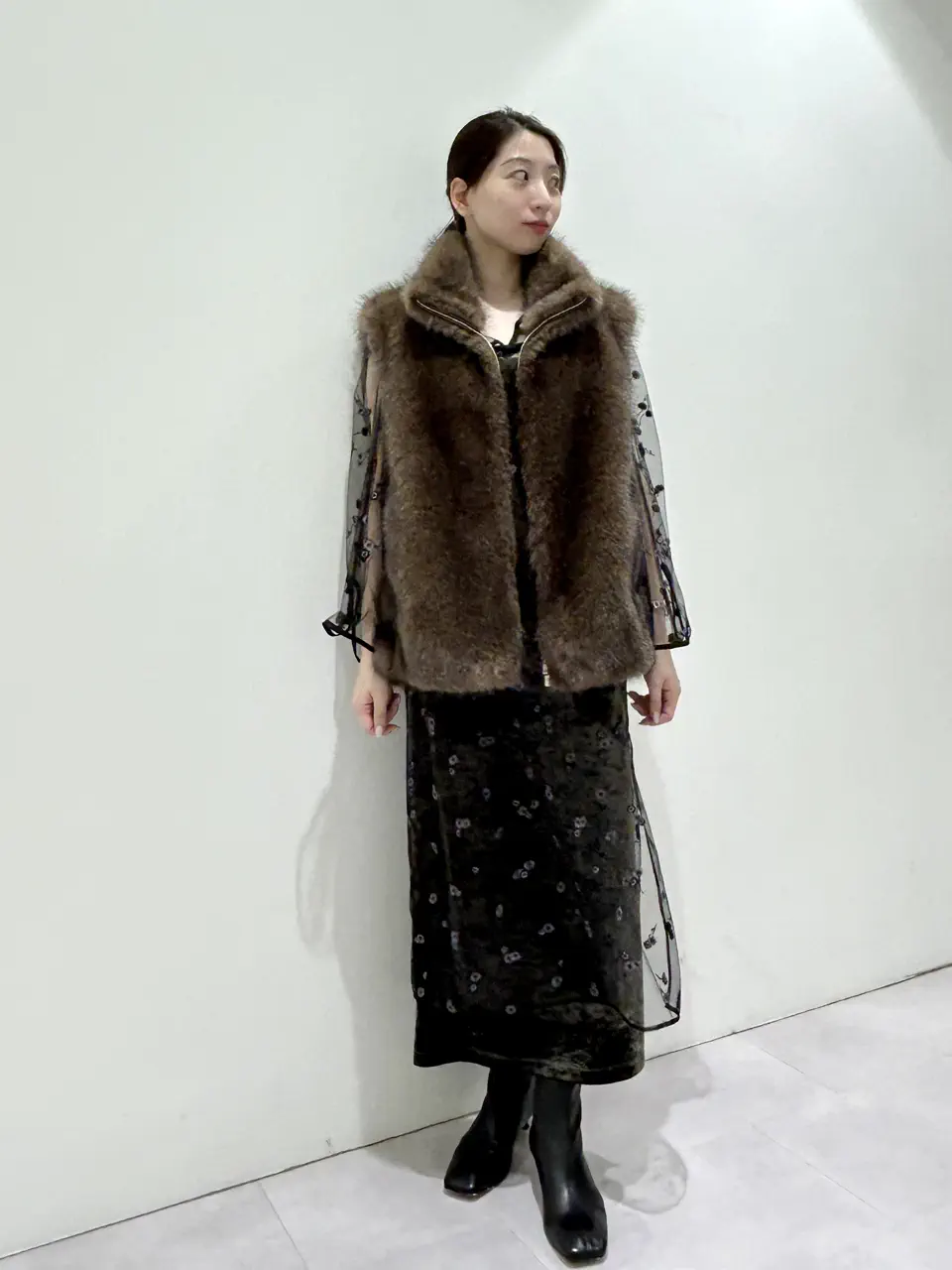 GRACE CONTINENTAL eri コーディネート画像