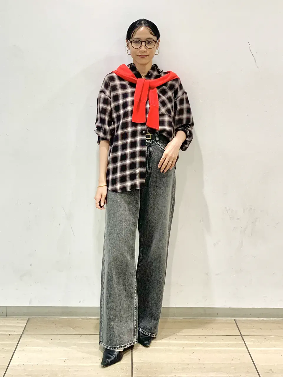  haruka iwasaki コーディネート画像