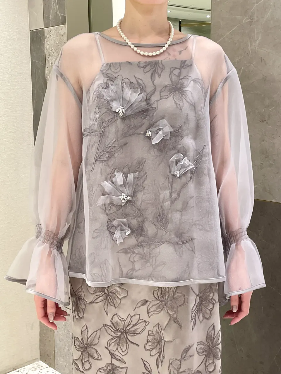 GRACE CONTINENTAL 三浦　芙優 コーディネート画像