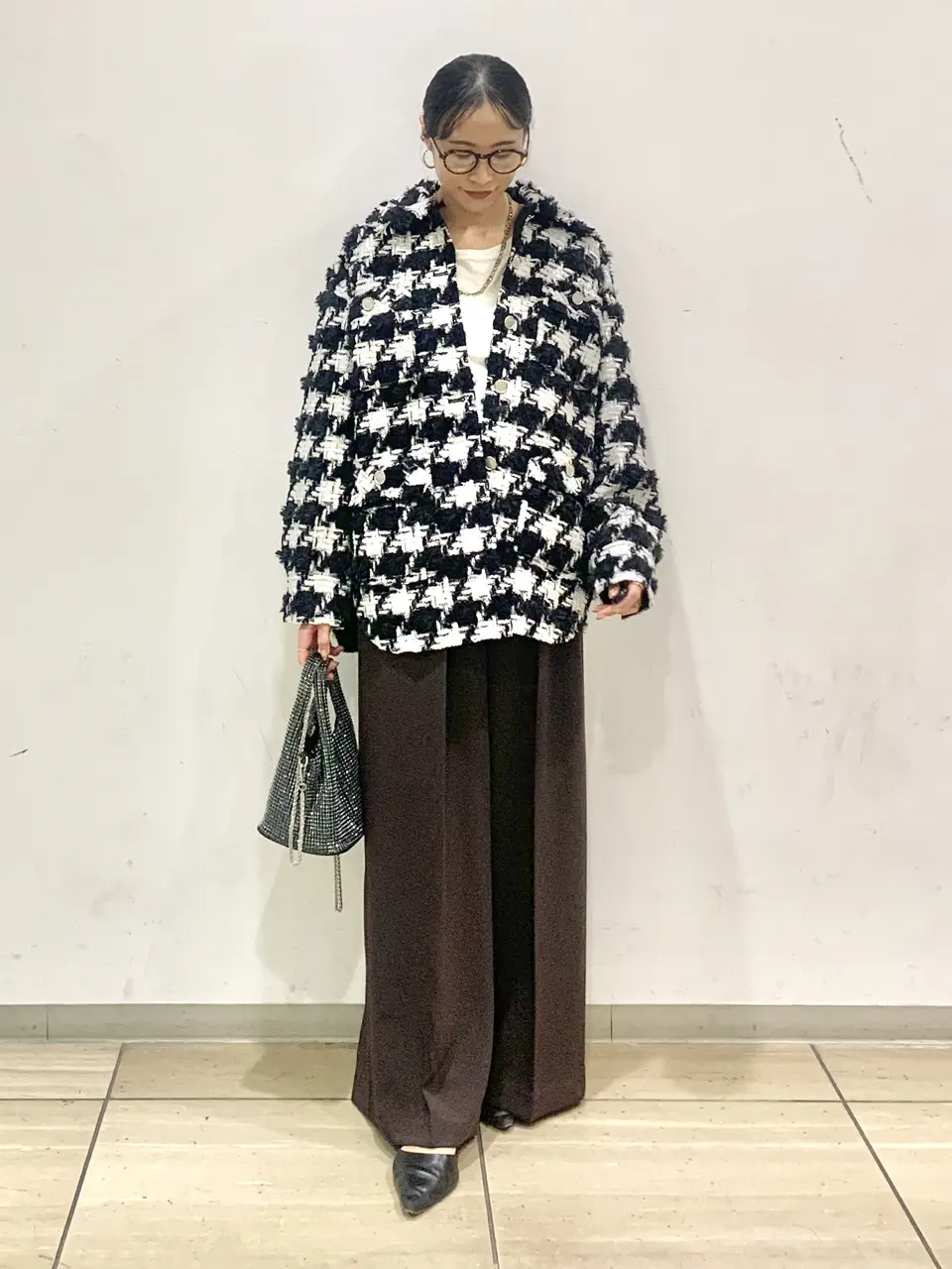  haruka iwasaki コーディネート画像