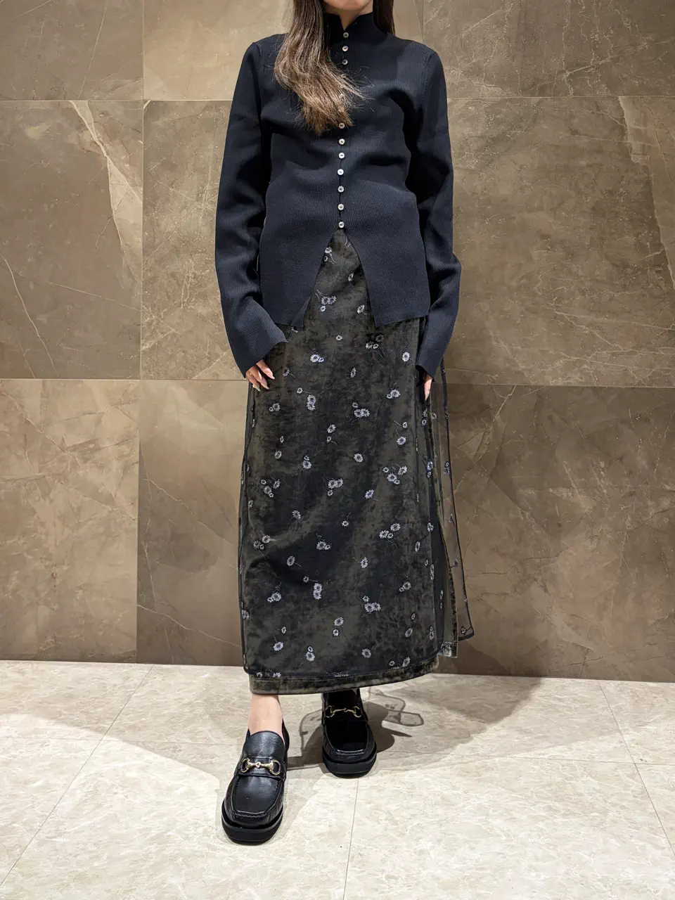GRACE CONTINENTAL Hata Haruna コーディネート画像