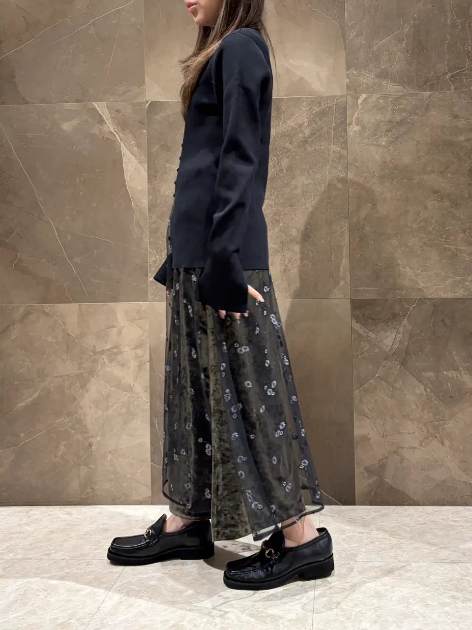 GRACE CONTINENTAL Hata Haruna コーディネート画像