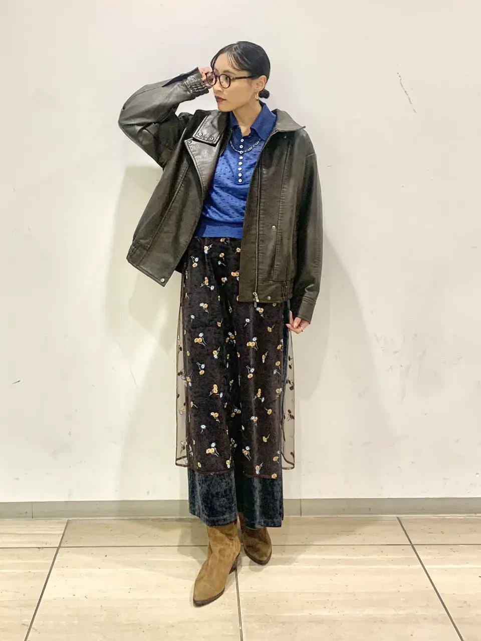  haruka iwasaki コーディネート画像
