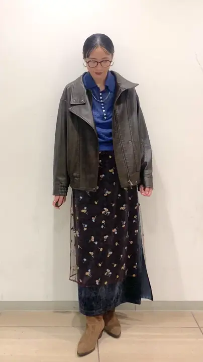 GRACE CONTINENTAL haruka iwasaki コーディネート画像