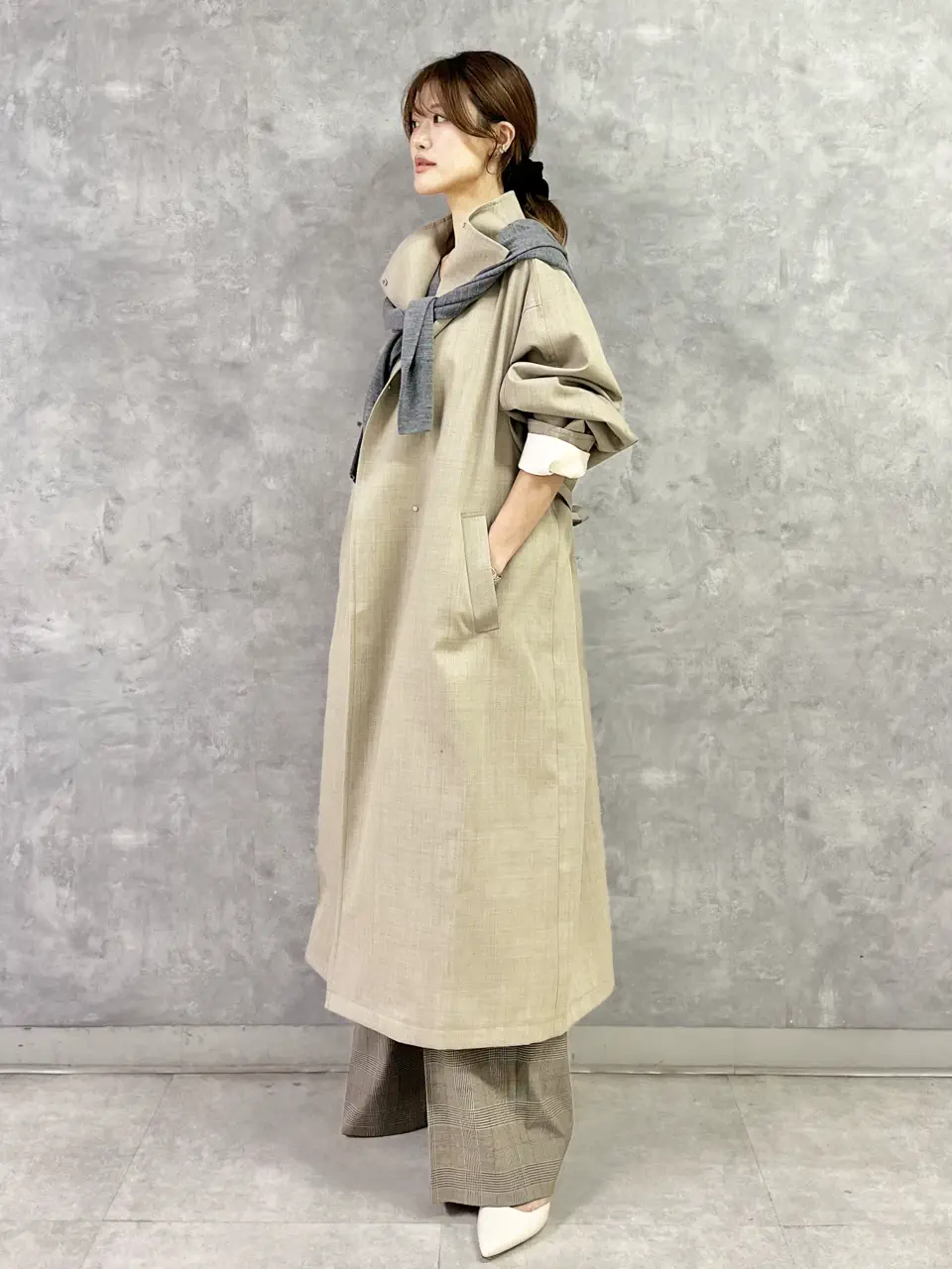 GRACE CONTINENTAL A.Kameyama コーディネート画像