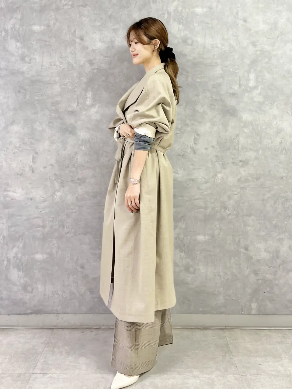 GRACE CONTINENTAL A.Kameyama コーディネート画像