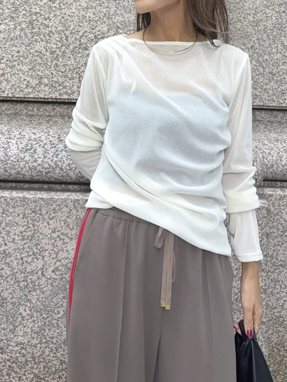 GRACE CONTINENTAL yukimi yonee コーディネート画像