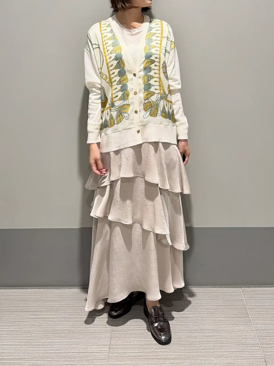 GRACE CONTINENTAL MORITA AI コーディネート画像