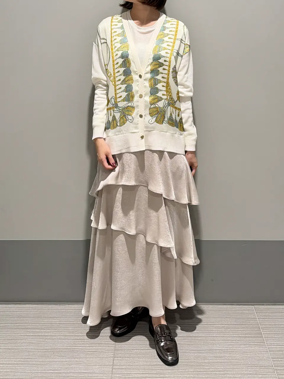 GRACE CONTINENTAL MORITA AI コーディネート画像