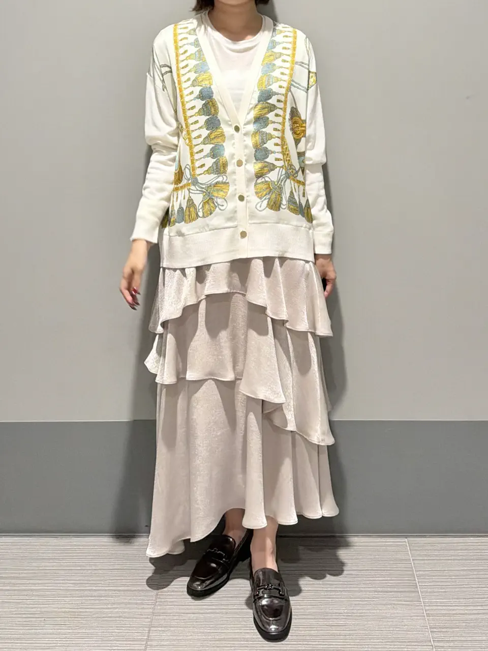 GRACE CONTINENTAL MORITA AI コーディネート画像