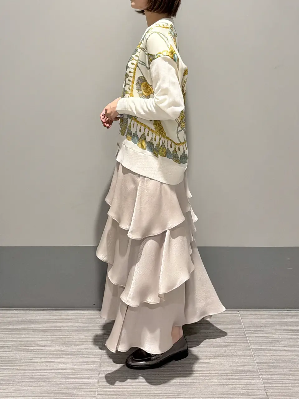 GRACE CONTINENTAL MORITA AI コーディネート画像