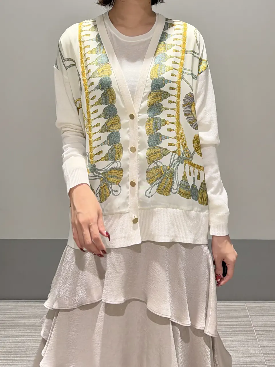 GRACE CONTINENTAL MORITA AI コーディネート画像