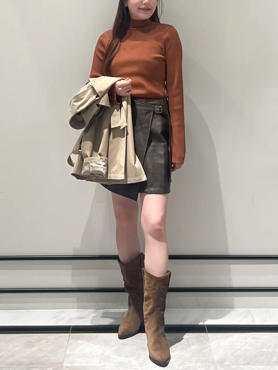 GRACE CONTINENTAL RIKO コーディネート画像