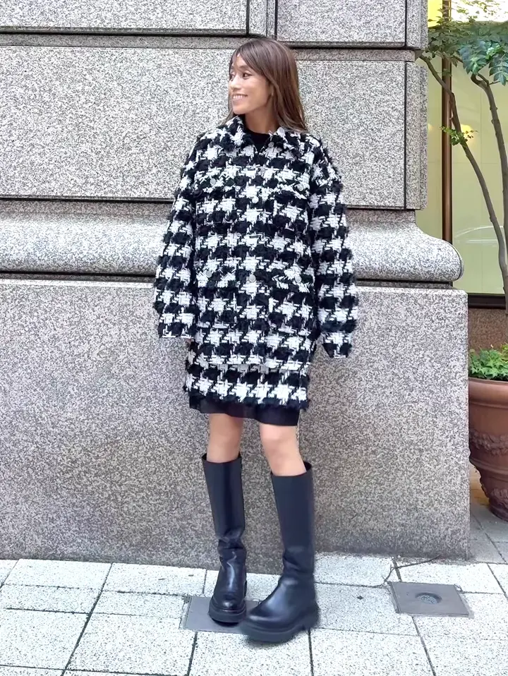 GRACE CONTINENTAL yukimi yonee コーディネート画像