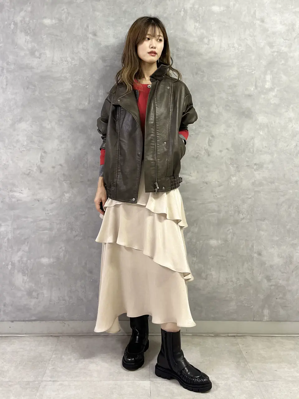 GRACE CONTINENTAL A.Kameyama コーディネート画像