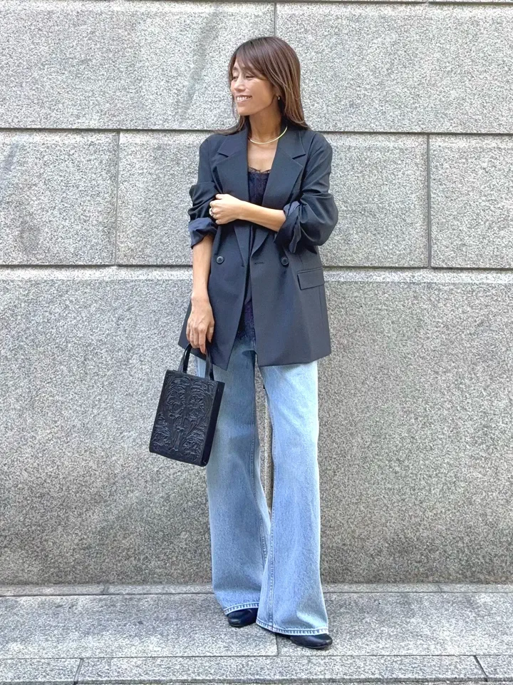 GRACE CONTINENTAL yukimi yonee コーディネート画像