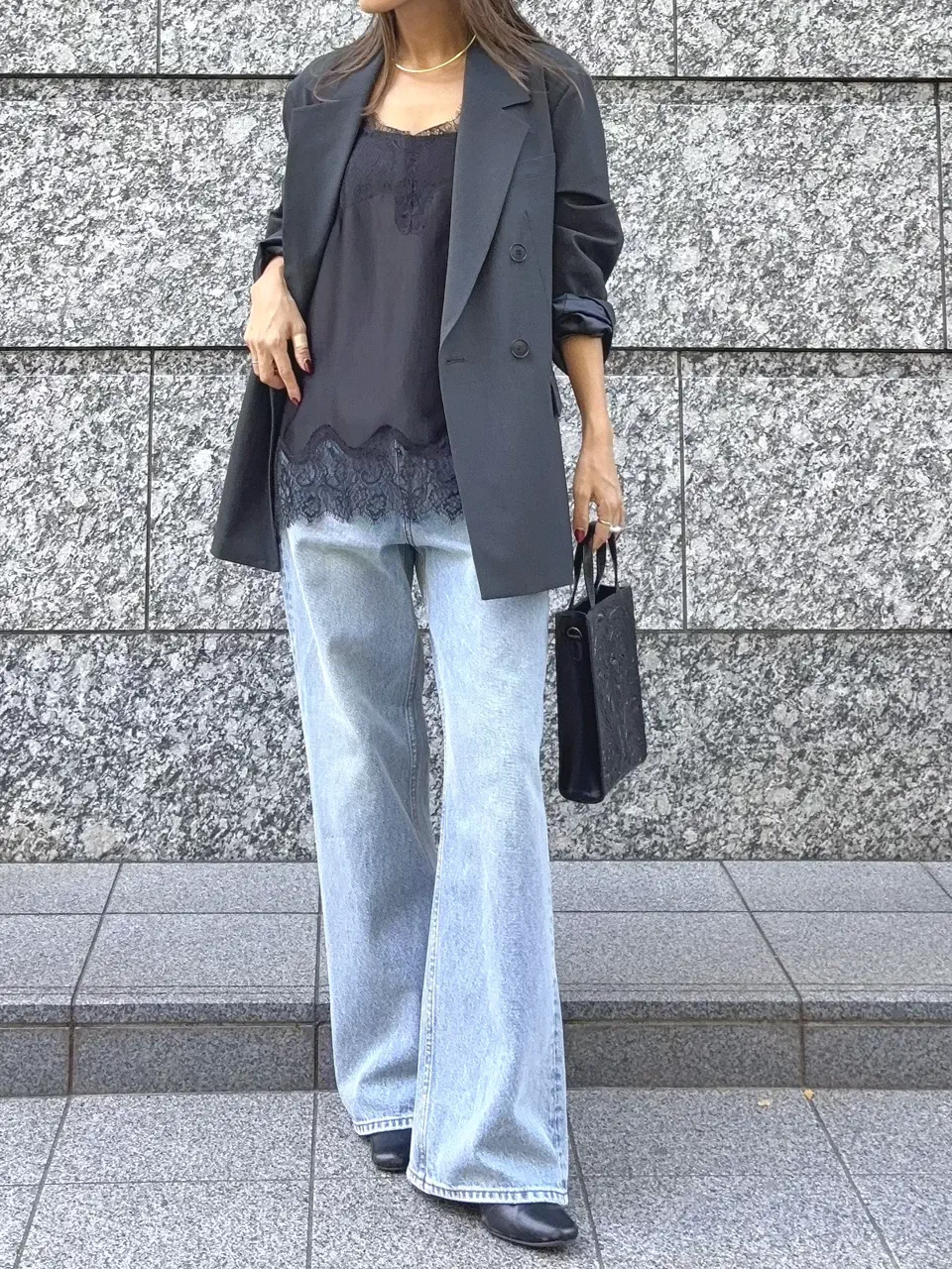 GRACE CONTINENTAL yukimi yonee コーディネート画像