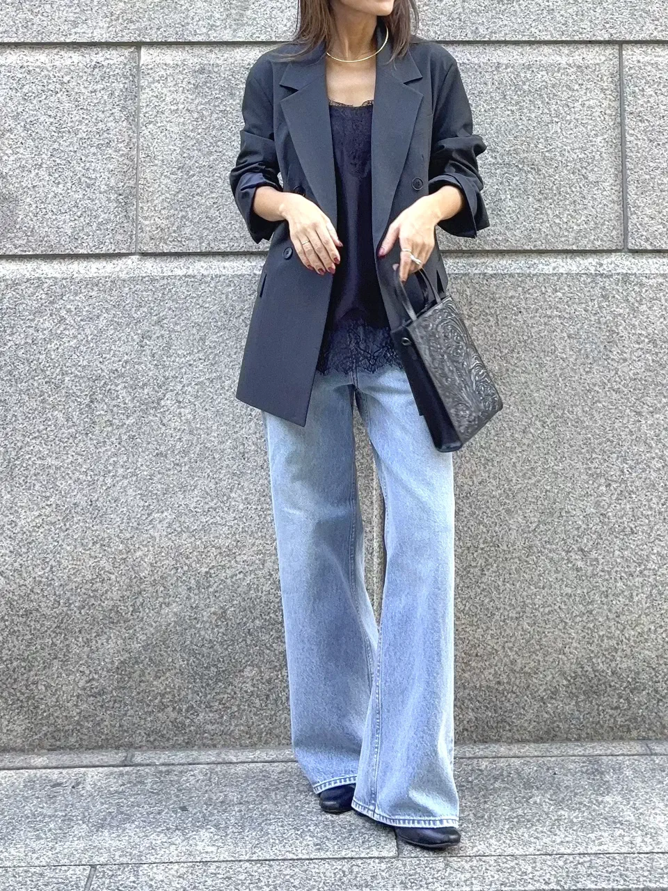 GRACE CONTINENTAL yukimi yonee コーディネート画像