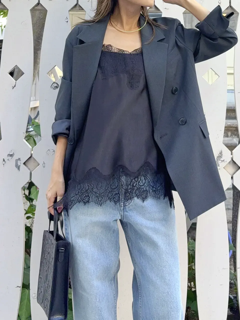 GRACE CONTINENTAL yukimi yonee コーディネート画像