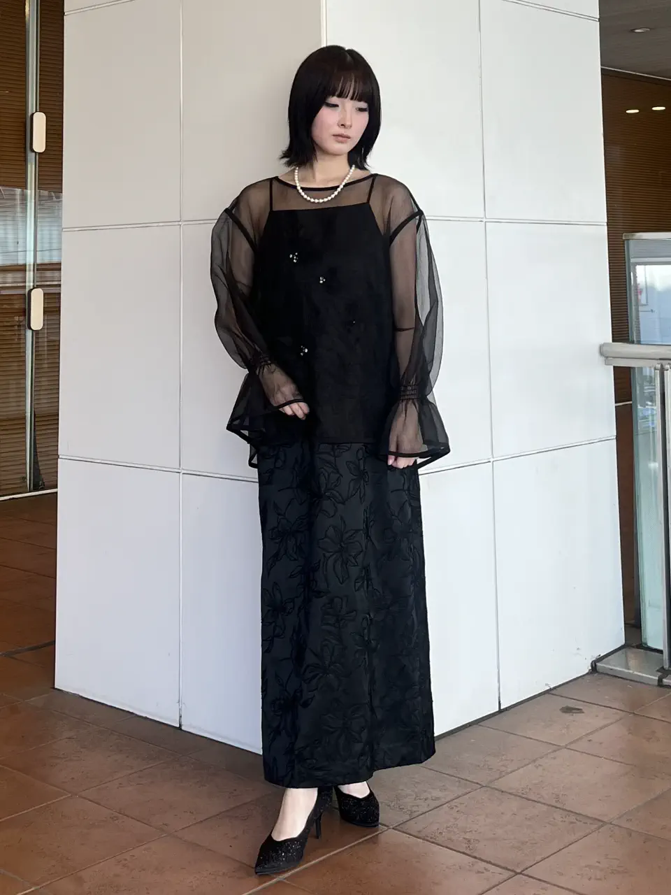 GRACE CONTINENTAL Yamamoto コーディネート画像