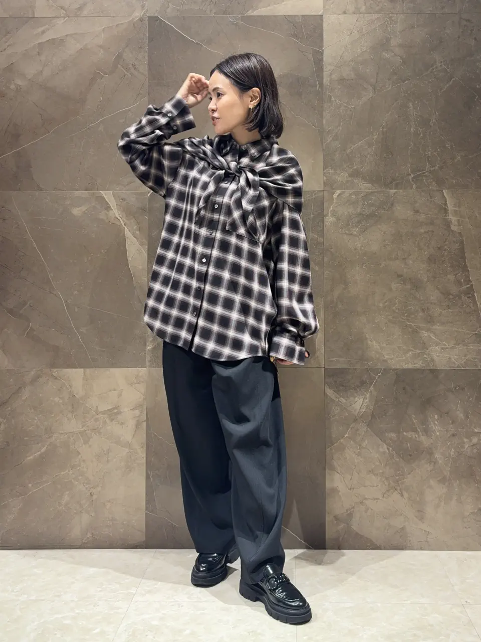 GRACE CONTINENTAL 穐山　香織 コーディネート画像