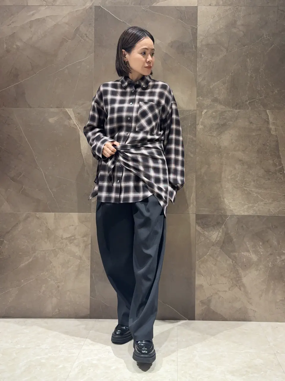 GRACE CONTINENTAL 穐山　香織 コーディネート画像
