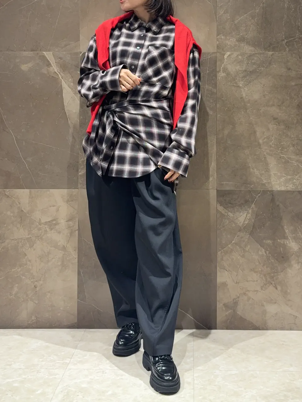 GRACE CONTINENTAL 穐山　香織 コーディネート画像
