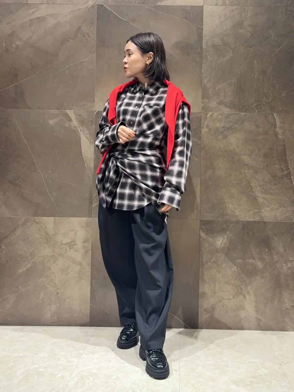GRACE CONTINENTAL 穐山　香織 コーディネート画像