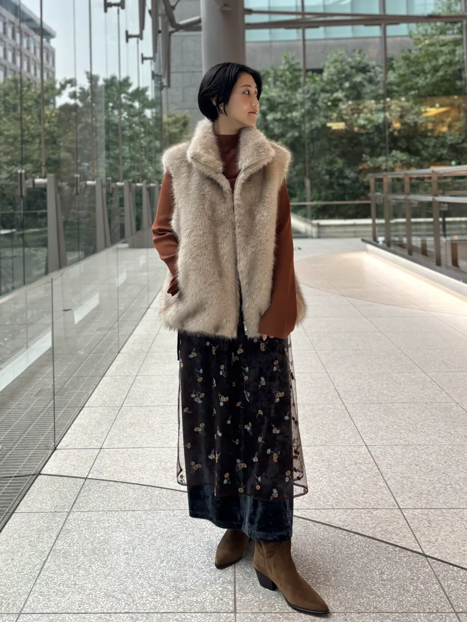 GRACE CONTINENTAL A.FUKUDA コーディネート画像