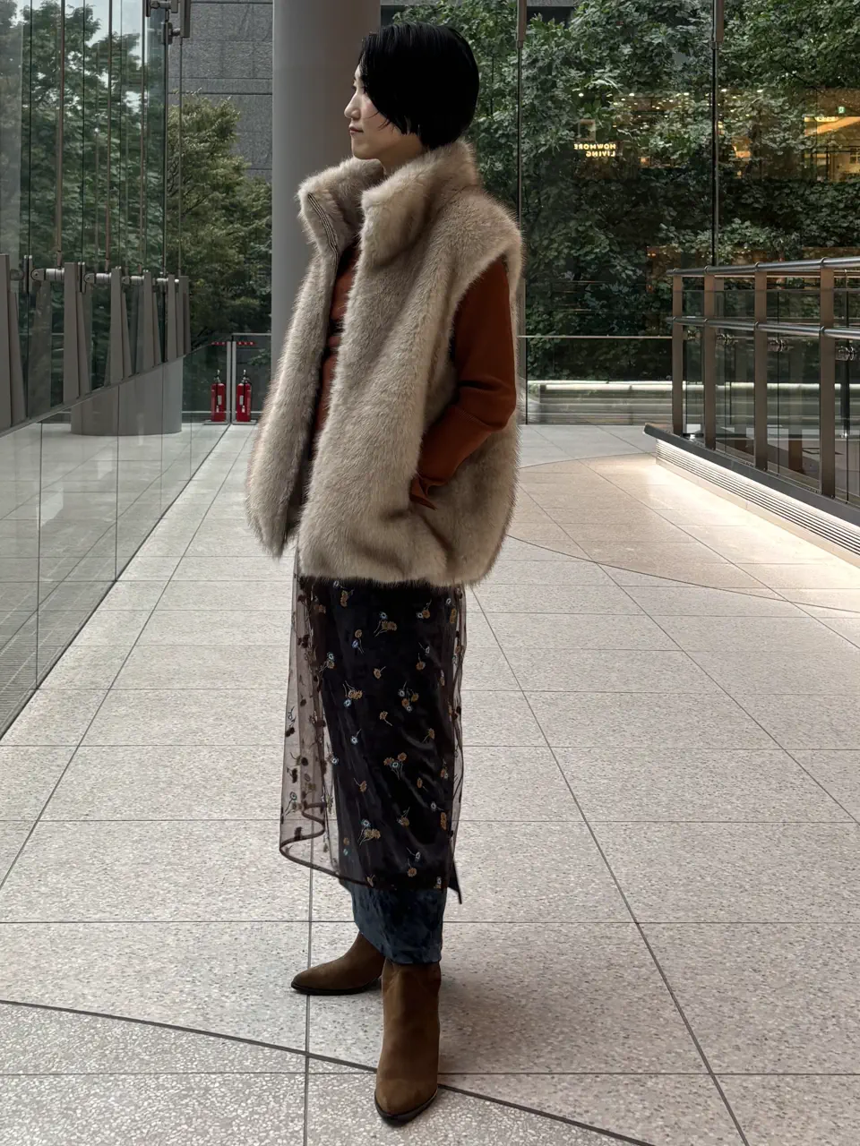 GRACE CONTINENTAL A.FUKUDA コーディネート画像
