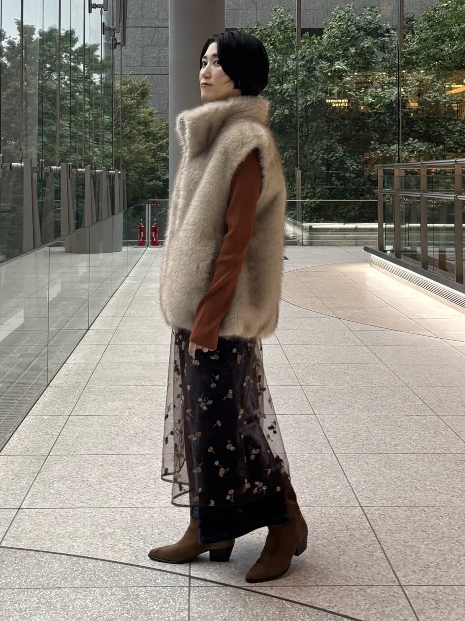 GRACE CONTINENTAL A.FUKUDA コーディネート画像