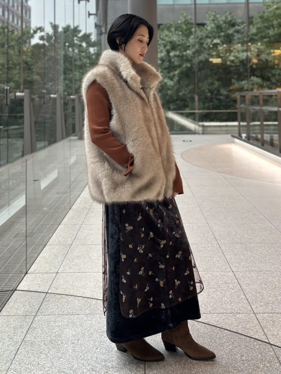 GRACE CONTINENTAL A.FUKUDA コーディネート画像