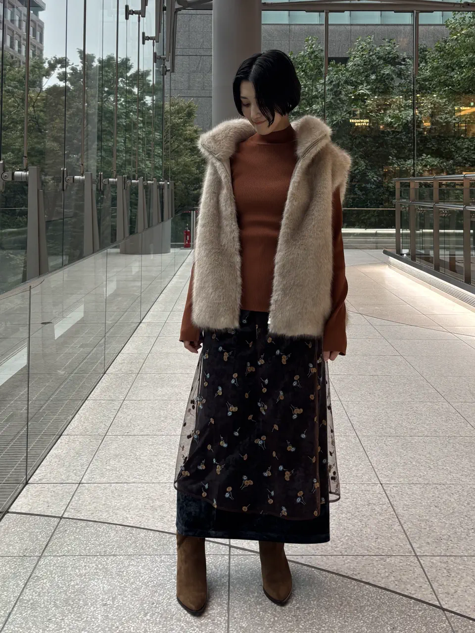 GRACE CONTINENTAL A.FUKUDA コーディネート画像