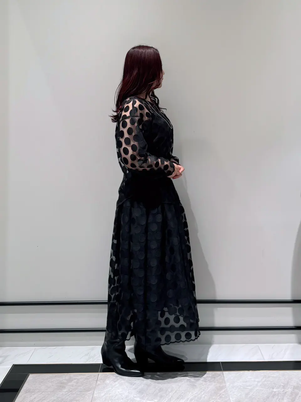 GRACE CONTINENTAL MOMOKO コーディネート画像
