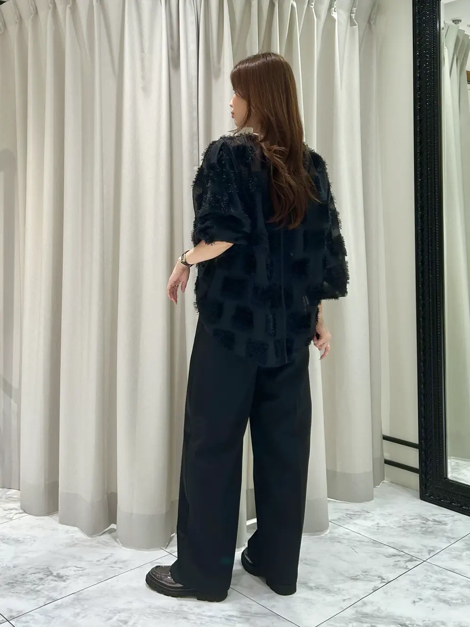 GRACE CONTINENTAL 志田　悠 コーディネート画像