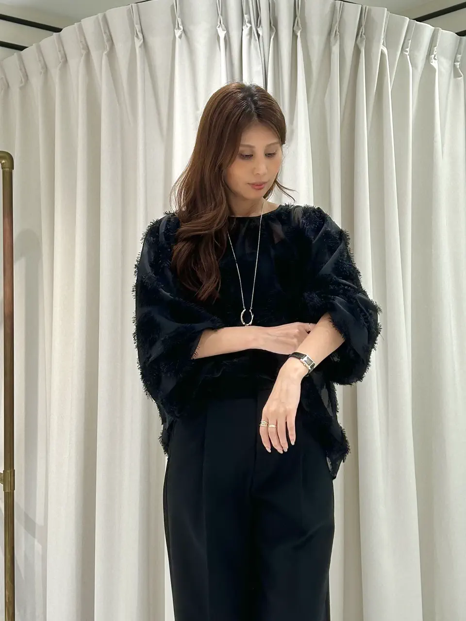 GRACE CONTINENTAL 志田　悠 コーディネート画像