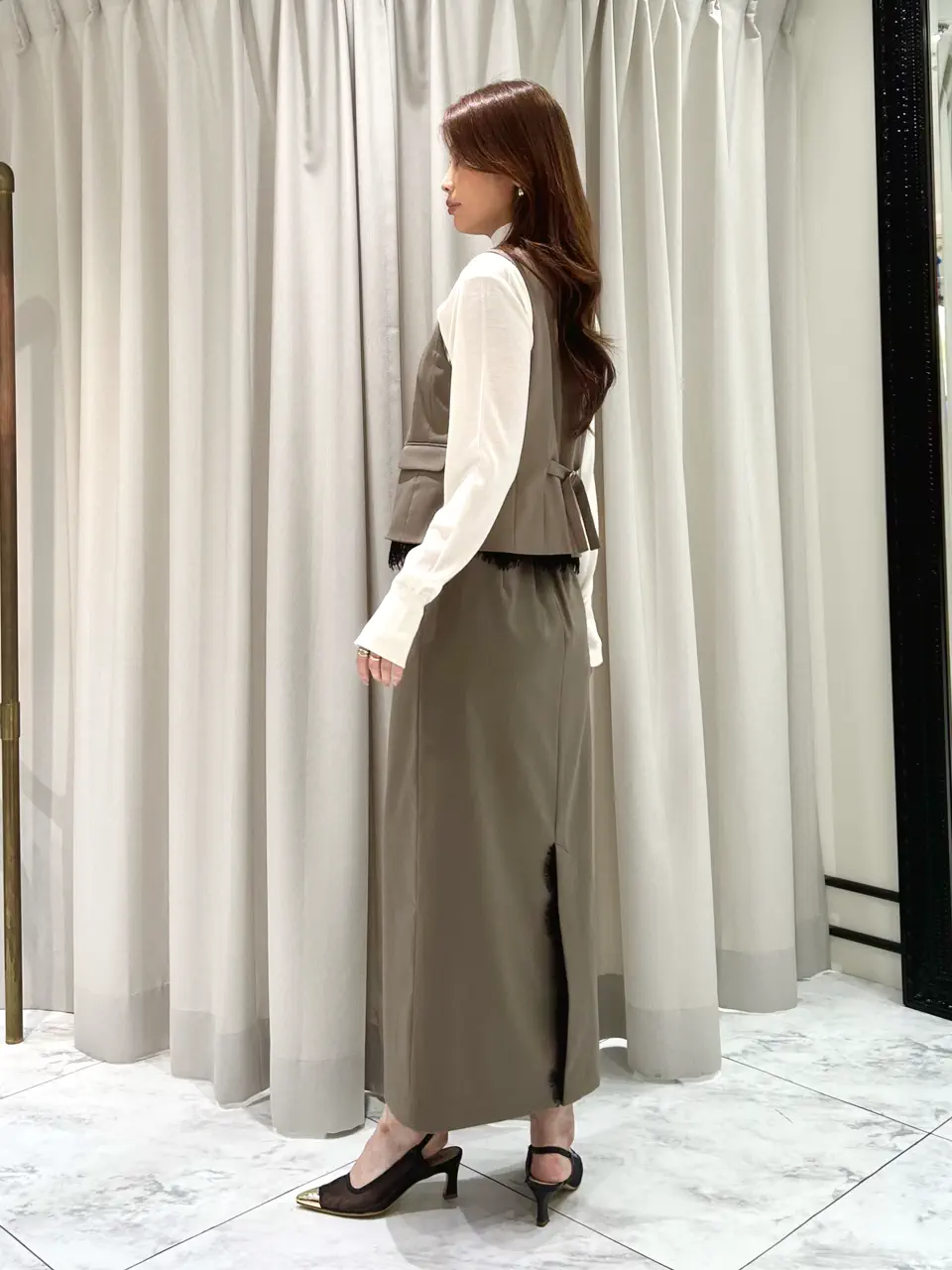 GRACE CONTINENTAL 志田　悠 コーディネート画像