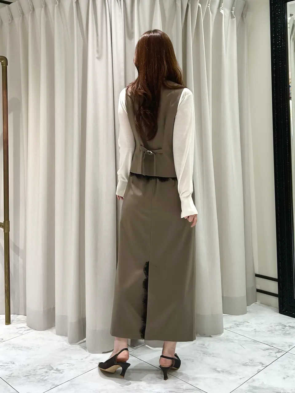 GRACE CONTINENTAL 志田　悠 コーディネート画像