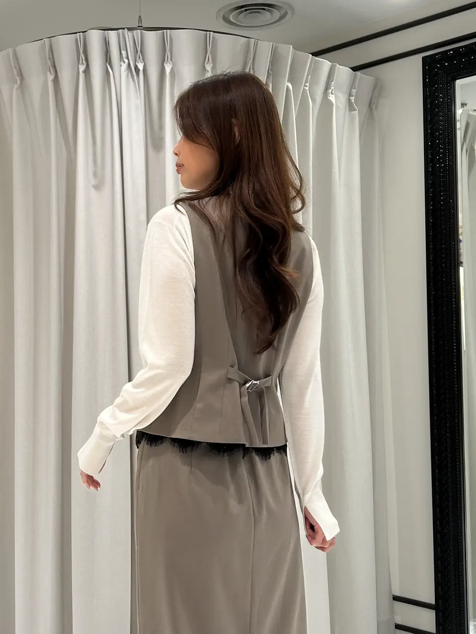 GRACE CONTINENTAL 志田　悠 コーディネート画像