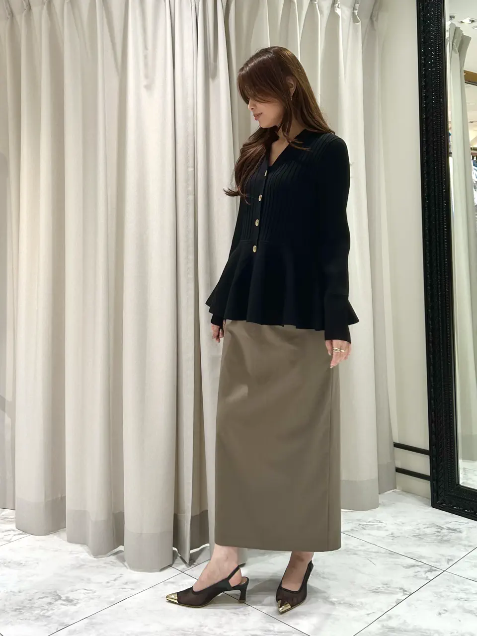 GRACE CONTINENTAL 志田　悠 コーディネート画像