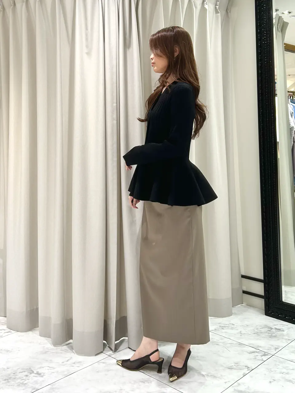 GRACE CONTINENTAL 志田　悠 コーディネート画像