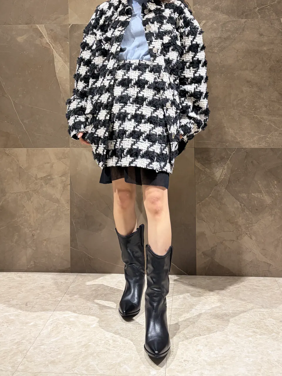 GRACE CONTINENTAL Hata Haruna コーディネート画像