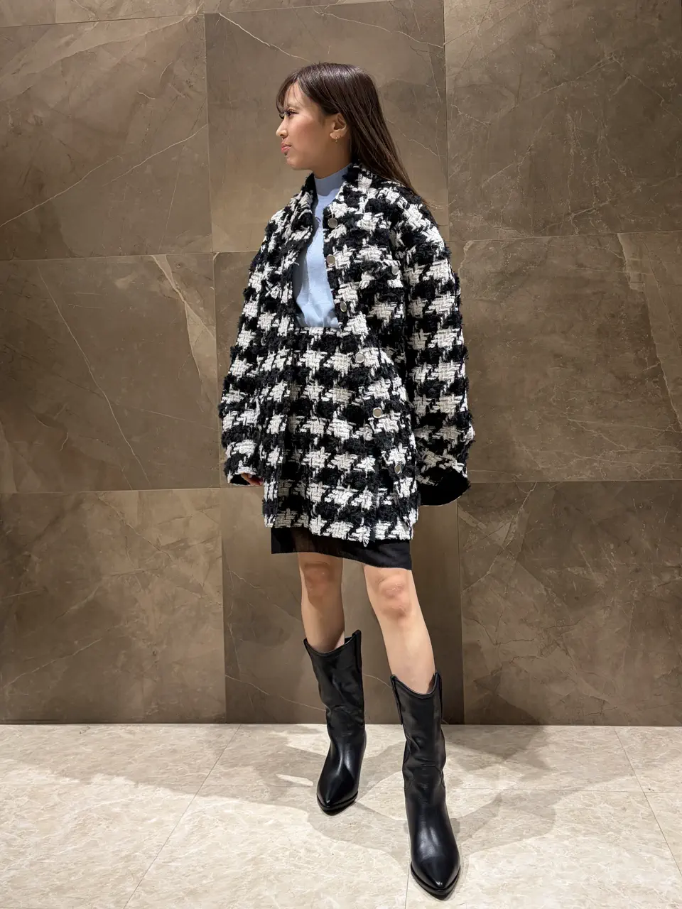 GRACE CONTINENTAL Hata Haruna コーディネート画像